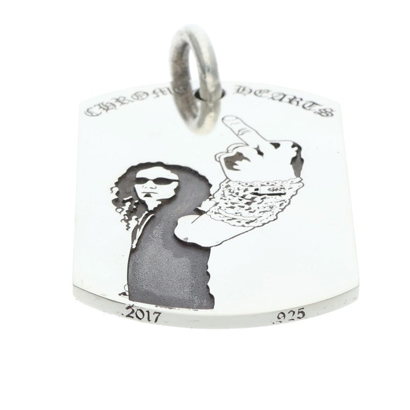 Chrome Hearts RS FUCK YOU Large Dog Tag 925 Size ONE SIZE