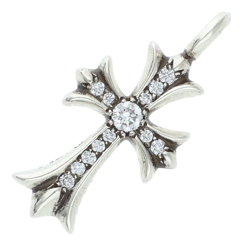 Chrome Hearts Tiny Fat Cross Pave Diamond