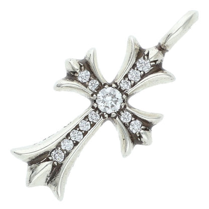 Chrome Hearts Tiny Fat Cross Pave Diamond
