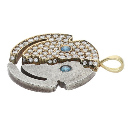 EYEFUNNY BROKEN SMILE M K18YG Blue Eyes Size ONE SIZE