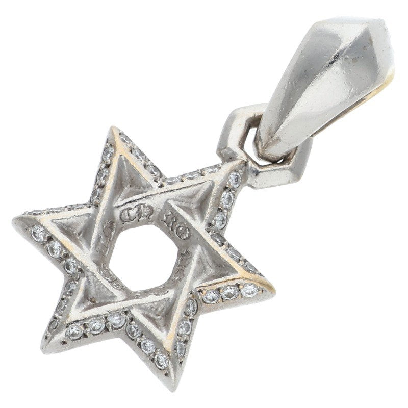Chrome Hearts Star of David Pave Diamond 18K Size ONE SIZE