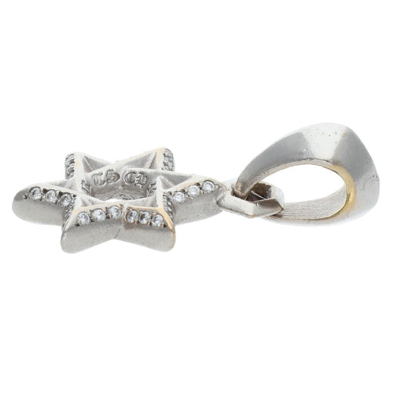 Chrome Hearts Star of David Pave Diamond 18K Size ONE SIZE