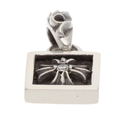 Chrome Hearts Framed CH Plus 1 Diamond Charm Size ONE Multi