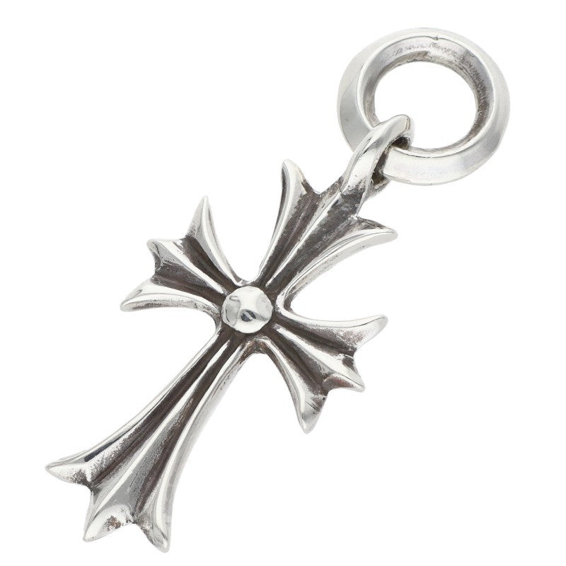 Chrome Hearts Tiny CH Cross Charm 925 Silver Size ONE SIZE