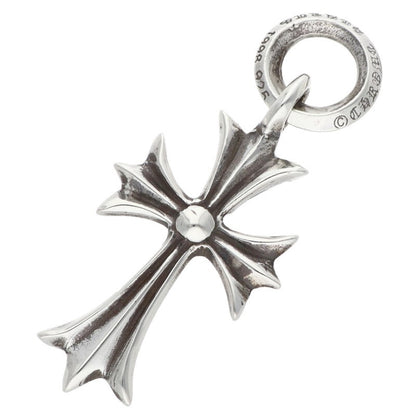 Chrome Hearts Tiny CH Cross Charm 925 Silver Size ONE SIZE