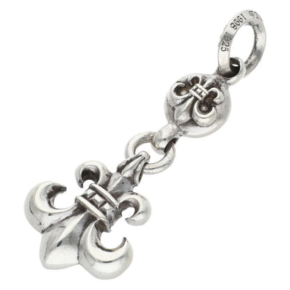 Chrome Hearts 1 Ball BS Fleur Charm 925 Silver Size ONE SIZE