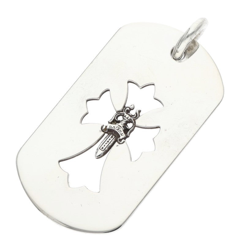 Chrome Hearts D TAG LRG CROSS DAGG 925 Silver Size ONE SIZE