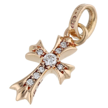 Chrome Hearts 22K Babyfat Cross Diamond Charm Size ONE SIZE