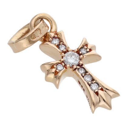 Chrome Hearts 22K Babyfat Cross Diamond Charm Size ONE SIZE