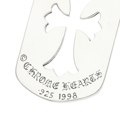 Chrome Hearts D TAG LRG CO CRS 925 Silver Size ONE SIZE