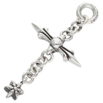 Chrome Hearts ROLY CROSS 925 Silver Charm Size ONE SIZE