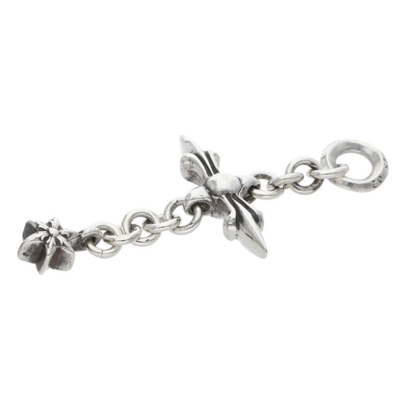 Chrome Hearts ROLY CROSS 925 Silver Charm Size ONE SIZE
