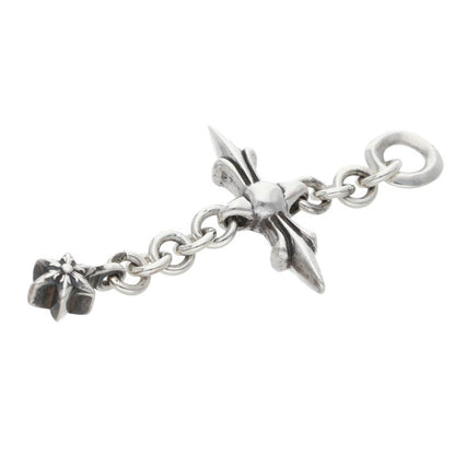 Chrome Hearts ROLY CROSS 925 Silver Charm Size ONE SIZE