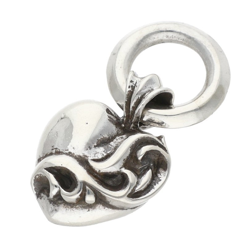 Chrome Hearts HEART CHARM 925 Silver Charm Size ONE SIZE