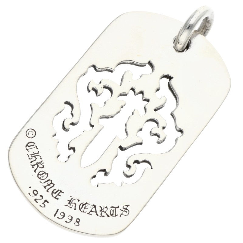 Chrome Hearts D TAG LRG DAGGER 925 Silver Size ONE SIZE