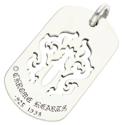 Chrome Hearts D TAG LRG DAGGER 925 Silver Size ONE SIZE