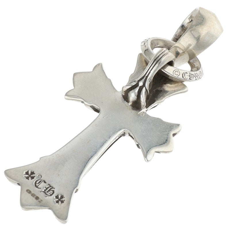 Chrome Hearts DBL CH CRS W BALE Silver Charm Size ONE SIZE