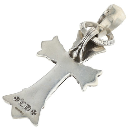Chrome Hearts DBL CH CRS W BALE Silver Charm Size ONE SIZE
