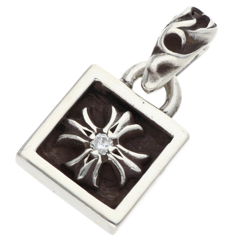 Chrome Hearts FRAMED CH PLUS 1DIA Charm Size ONE SIZE