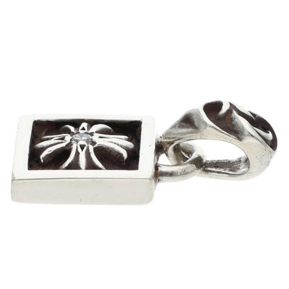 Chrome Hearts FRAMED CH PLUS 1DIA Charm Size ONE SIZE