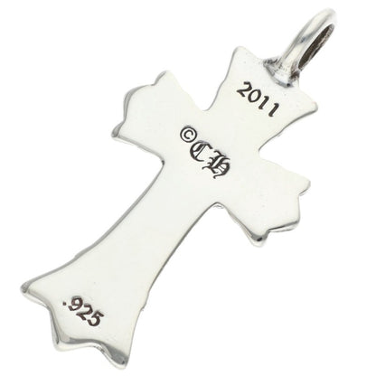 Chrome Hearts DBL CH CRS Silver Charm Size ONE SIZE