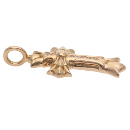 Chrome Hearts 22K DBL CH CRS Pave Diamond Size ONE SIZE
