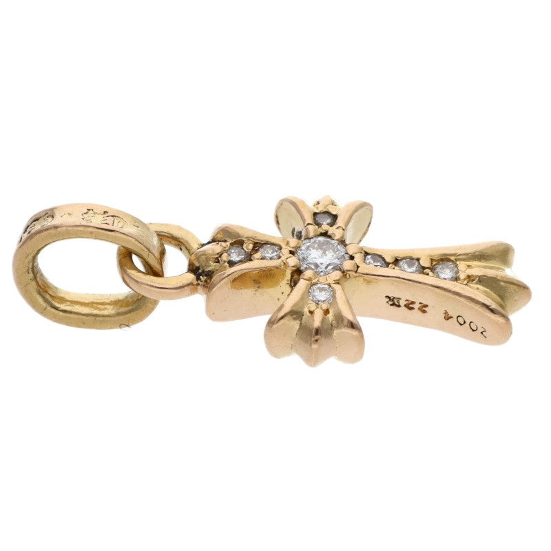 Chrome Hearts 22K Babyfat Pave Diamond Charm
