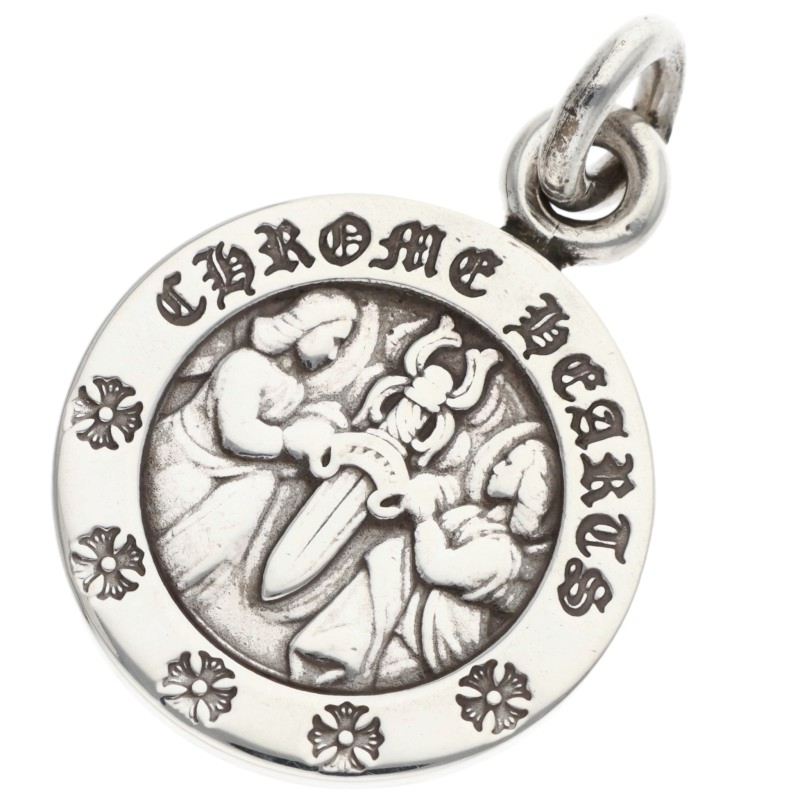 Chrome Hearts CHRM ANGL MDL V2 Silver Charm Size ONE SIZE