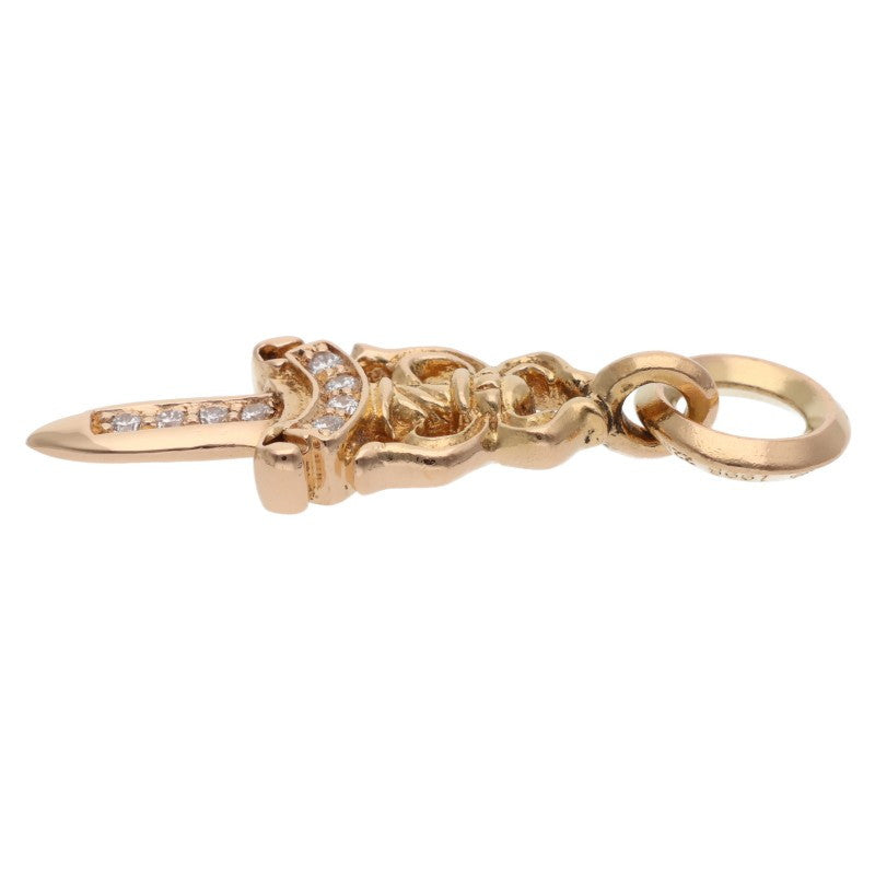 Chrome Hearts 22K #5 Dagger Pave Diamond Charm Size ONE SIZE