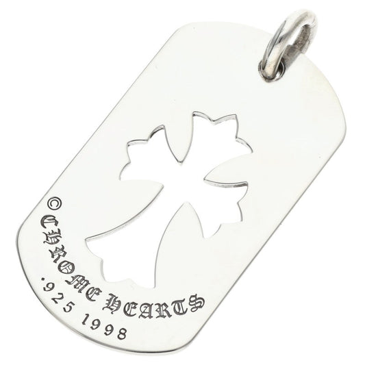 Chrome Hearts D TAG LRG CO CRS Silver Pendant Size ONE SIZE