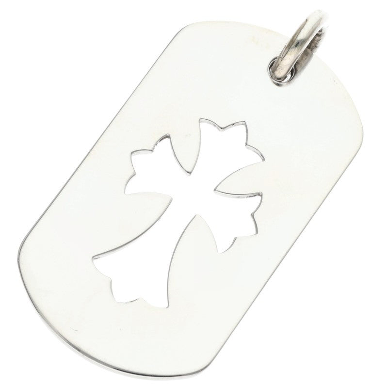 Chrome Hearts D TAG LRG CO CRS Silver Pendant