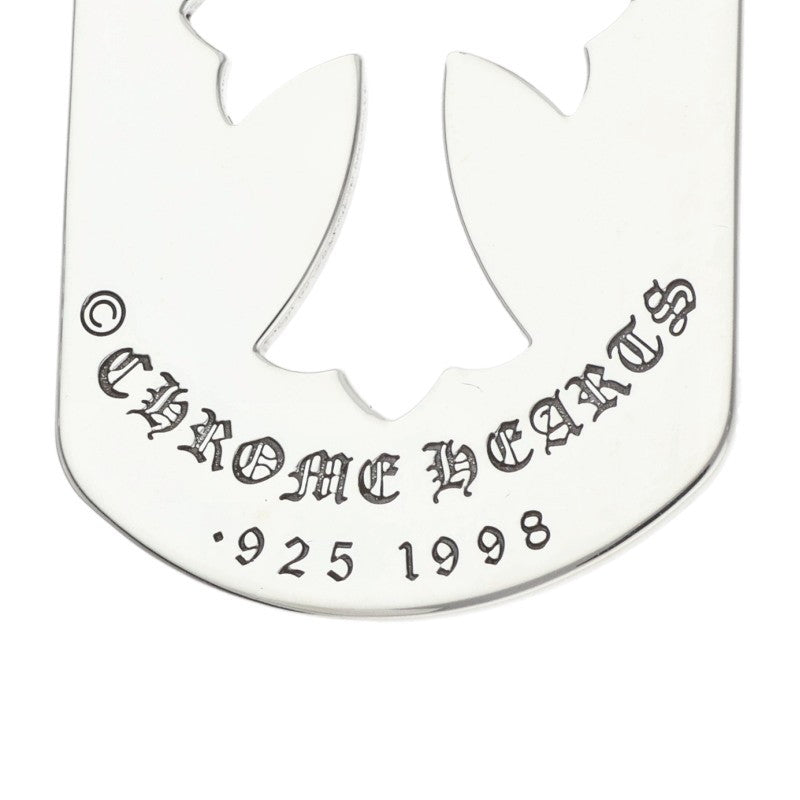Chrome Hearts D TAG LRG CO CRS Silver Pendant