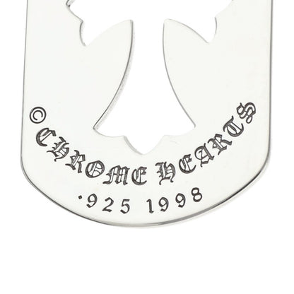 Chrome Hearts D TAG LRG CO CRS Silver Pendant