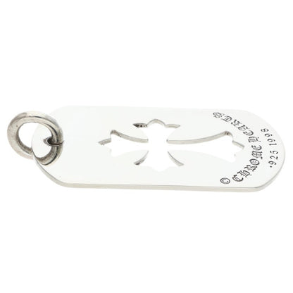Chrome Hearts D TAG LRG CO CRS Silver Pendant