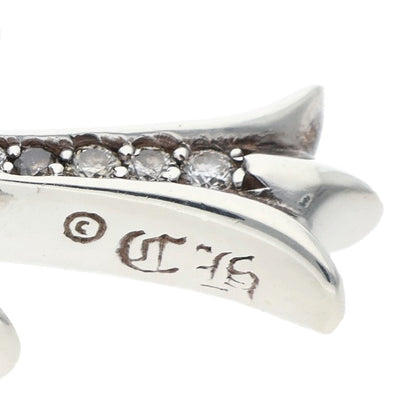 Chrome Hearts Tiny Fat Cross Pave Diamond Top Size ONE SIZE