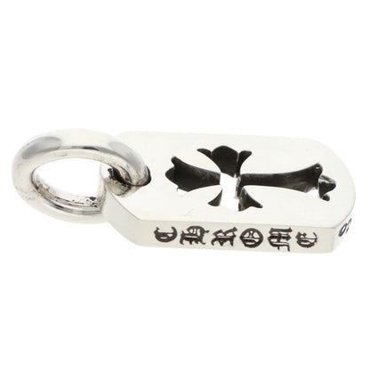 Chrome Hearts Tiny Cutout Cross Dog Tag Top Size ONE SIZE