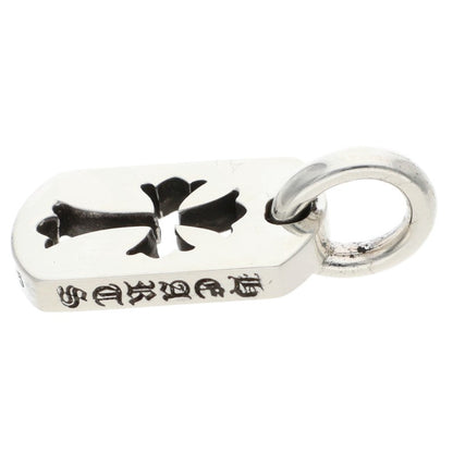 Chrome Hearts Tiny Cutout Cross Dog Tag Top Size ONE SIZE