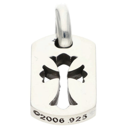 Chrome Hearts Tiny Cutout Cross Dog Tag Top Size ONE SIZE