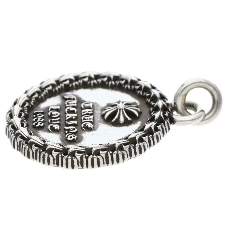 Chrome Hearts TFL Medal Pendant Sterling Size ONE SIZE