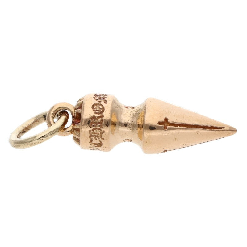 Chrome Hearts 22K Spike Charm Gold Necklace Size ONE SIZE
