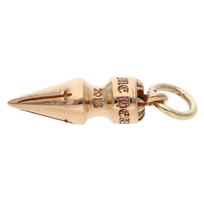 Chrome Hearts 22K Spike Charm Gold Necklace Size ONE SIZE