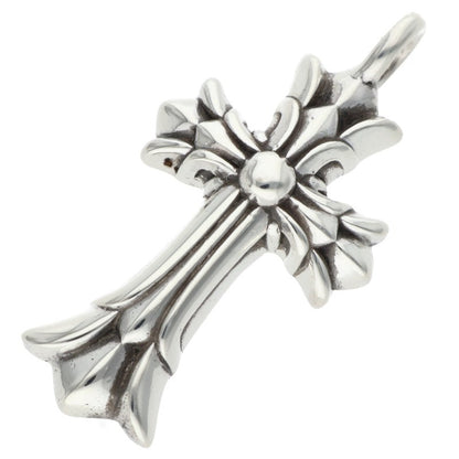 Chrome Hearts Double CH Cross Silver Necklace Size ONE SIZE