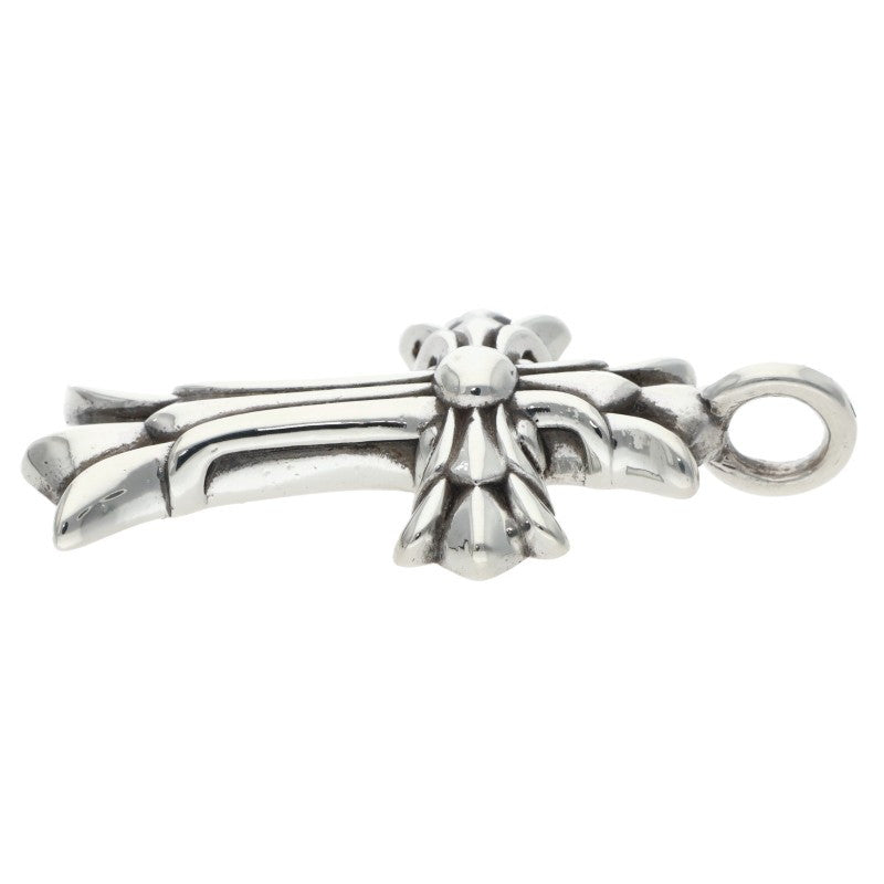 Chrome Hearts Double CH Cross Silver Necklace Size ONE SIZE