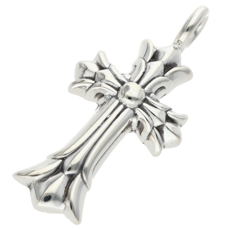 Chrome Hearts Double CH Cross Silver Necklace Size ONE SIZE