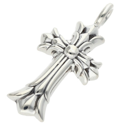 Chrome Hearts Double CH Cross Silver Necklace Size ONE SIZE