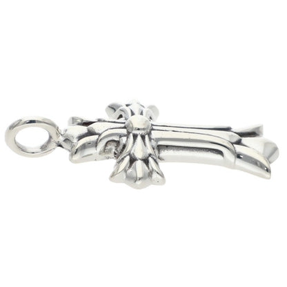 Chrome Hearts Double CH Cross Silver Necklace Size ONE SIZE