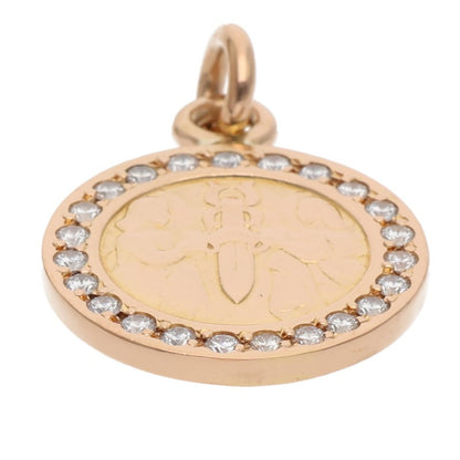 Chrome Hearts 22K Pave Diamond Angel Medal Size ONE Multi