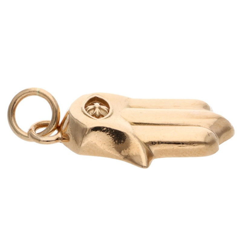 Chrome Hearts 22K Hamsa Hand Pendant Yellow Size ONE SIZE