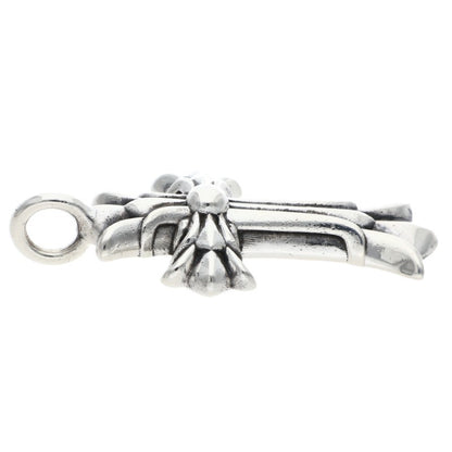 Chrome Hearts DBL CH CRS Silver Pendant Size ONE SIZE