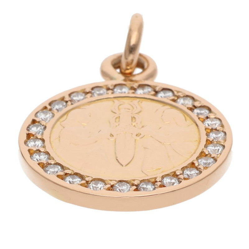Chrome Hearts 22K Pave Diamond Angel Medal Size ONE SIZE